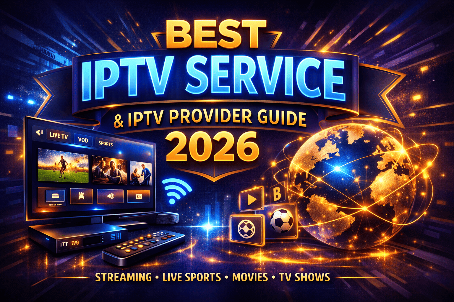 Best IPTV Service & IPTV Provider Guide 2026